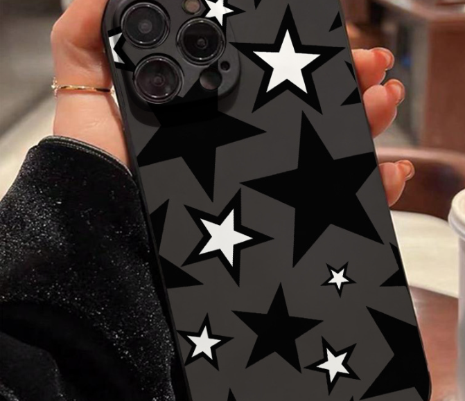 Pentagramme applicable Étui de téléphone résistant à la chute