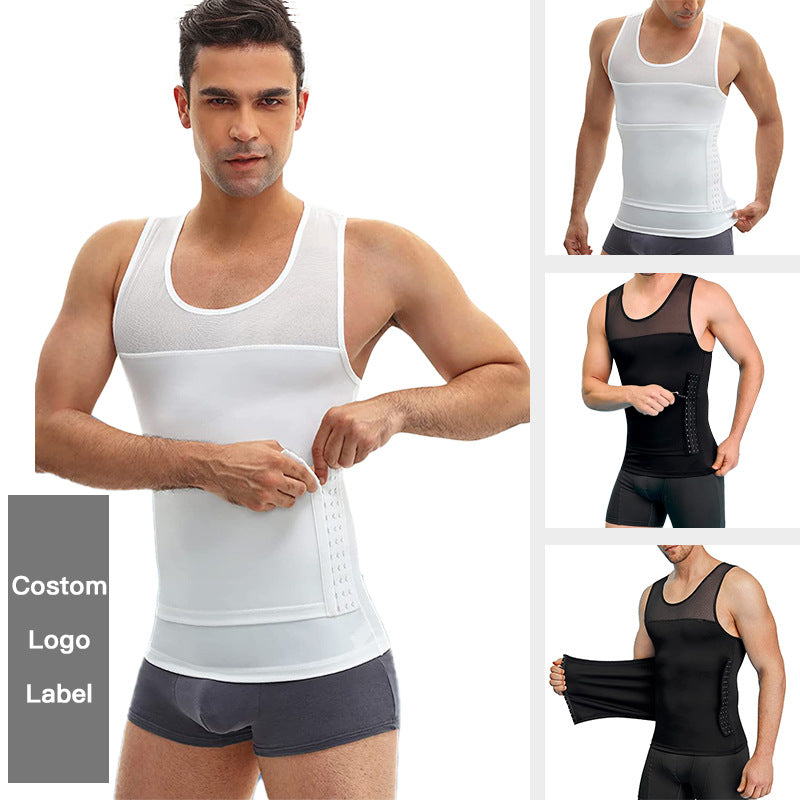 Homme Breasted Belly Shaping Vest Inv