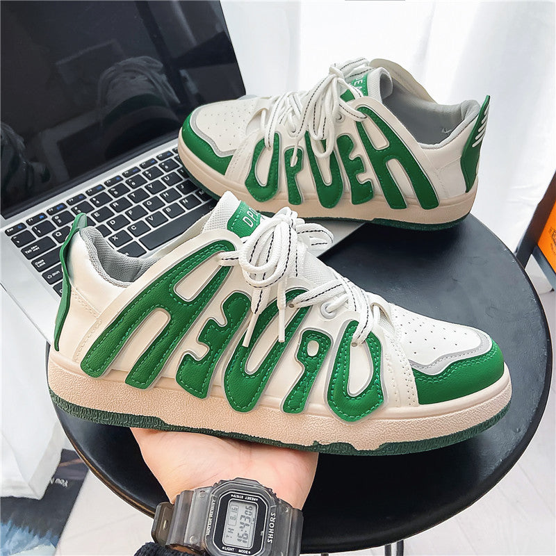 Hommes et femmes Bas-top lettre Niche chaussures de conseil