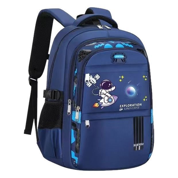 Sacs à dos de grande capacité pour garçons Sacs scolaires de réduction de charge pour les étudiants du primaire entiers