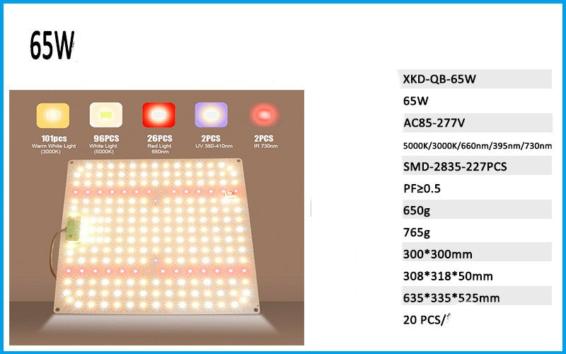 120W Quantum Board Plant Grow Light