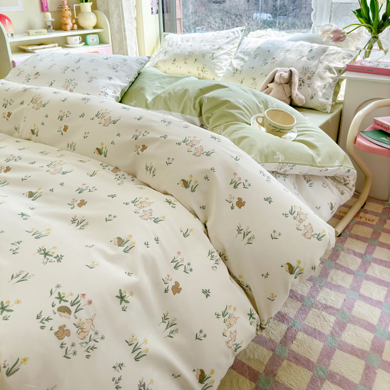 Couverture de courtepointe en coton pour usage domestique