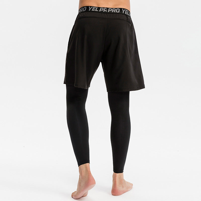 Pantalons de séchage rapide haute élastique pour hommes