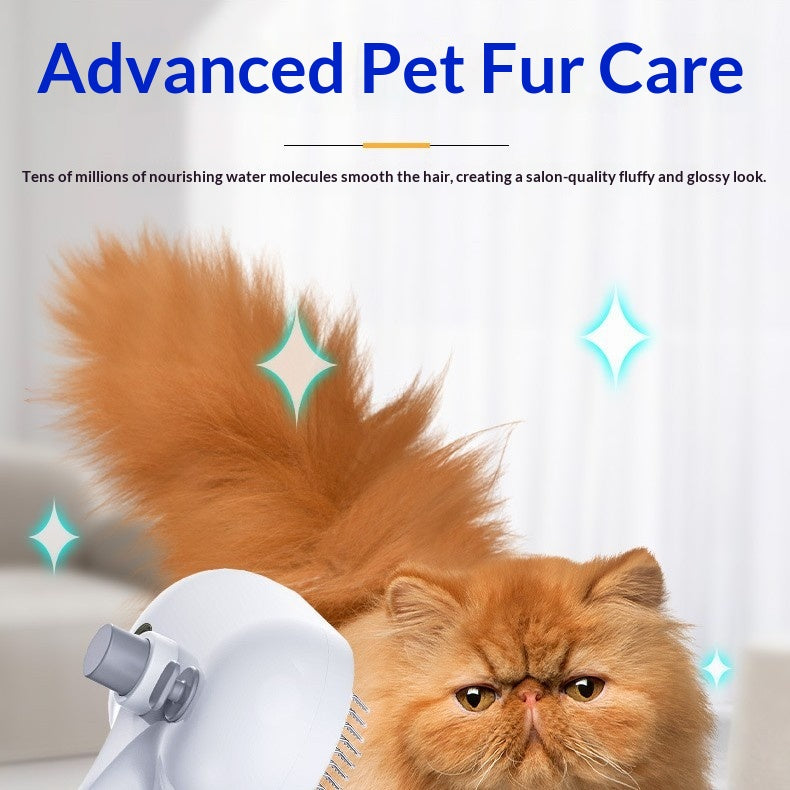 Peigne de pulvérisation pour animaux de compagnie Outil pour nettoyer et masser la fourrure de chat et de chien