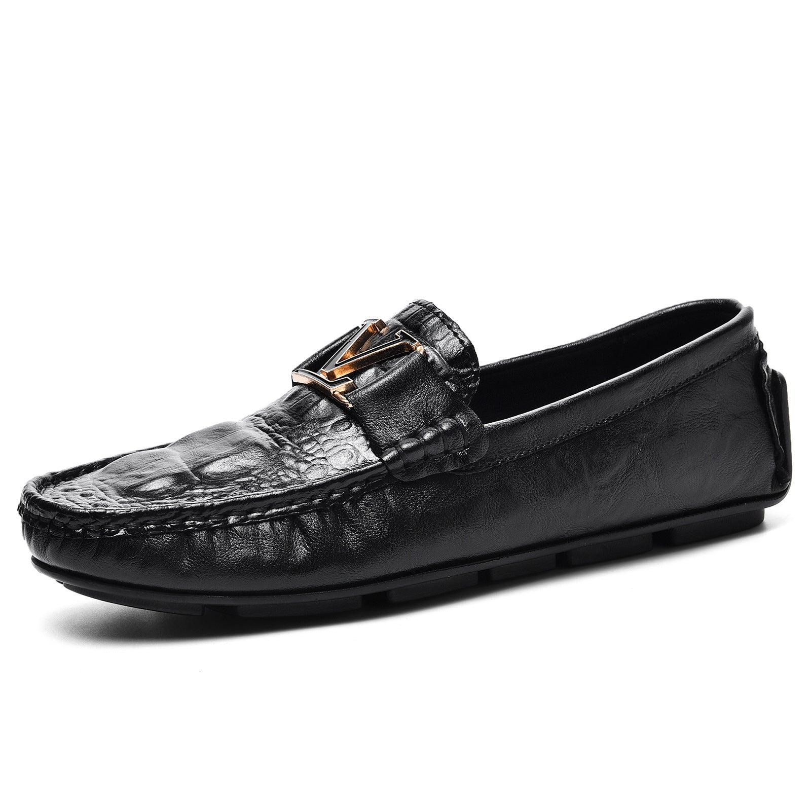 Chaussures en cuir véritable Casual Homme style britannique