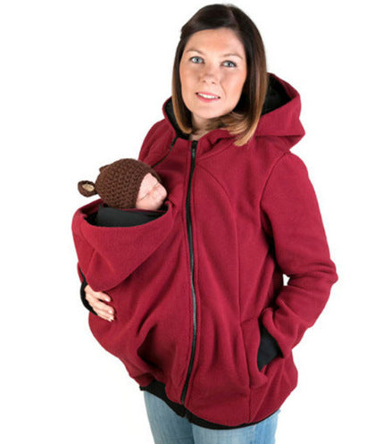 Manteau multifonctionnel pour mère kangourou