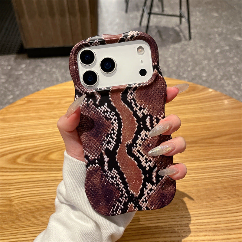 Cas créatif personnalisé Snake-Print Téléphone