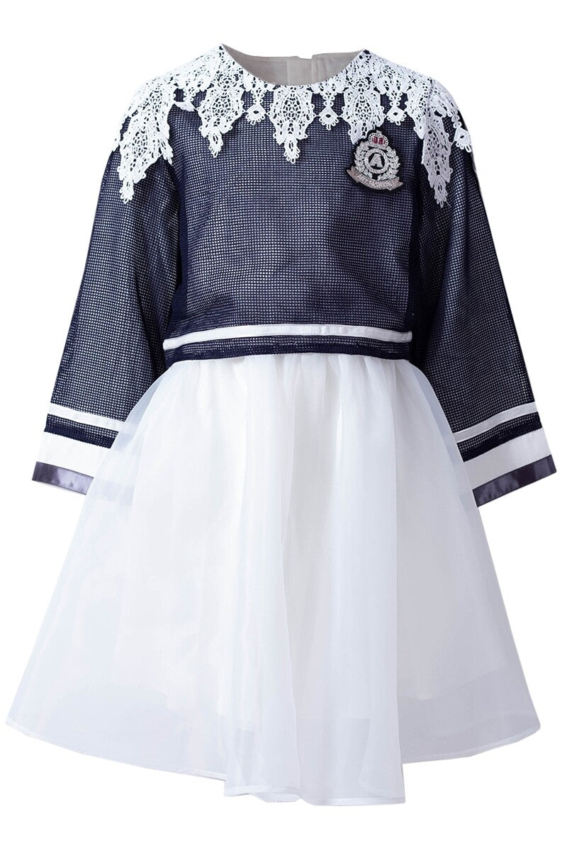 Filles Fashion Loose Fit Top & Set de robe Deux pièces Outfit - Printemps