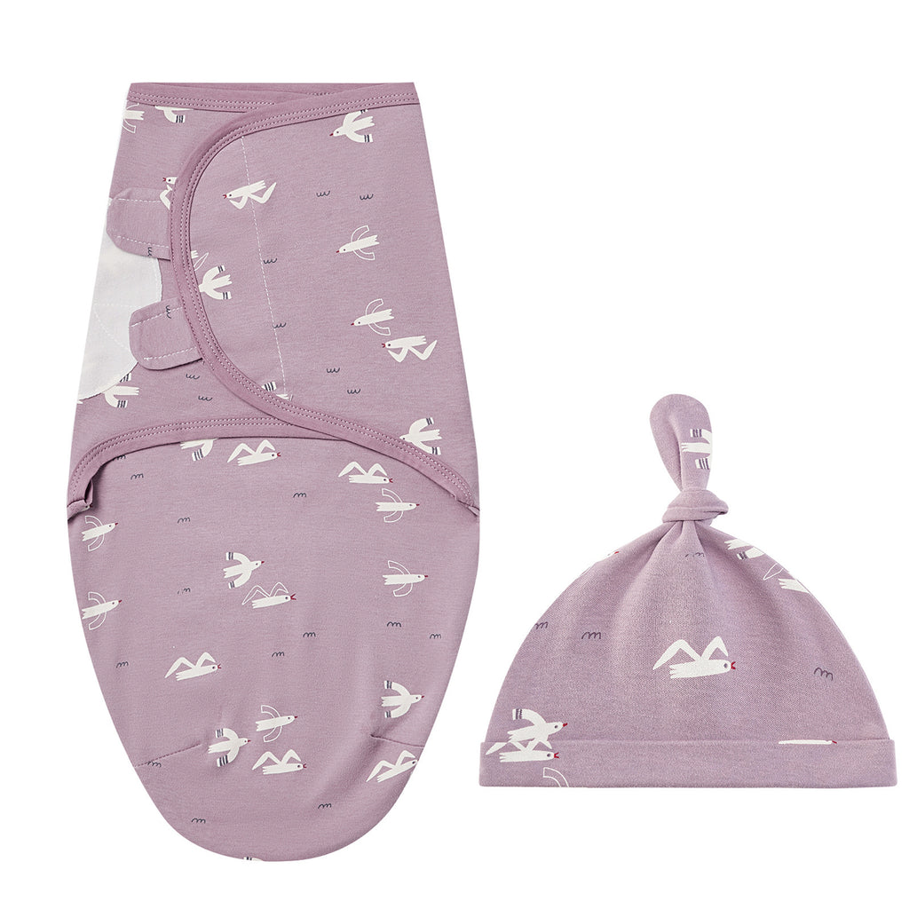 Cotton Baby Towel Anti-Slip Sleeping Bag with Hood