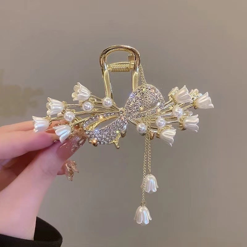 Mode pour femmes Grandes Barrettes à papillon