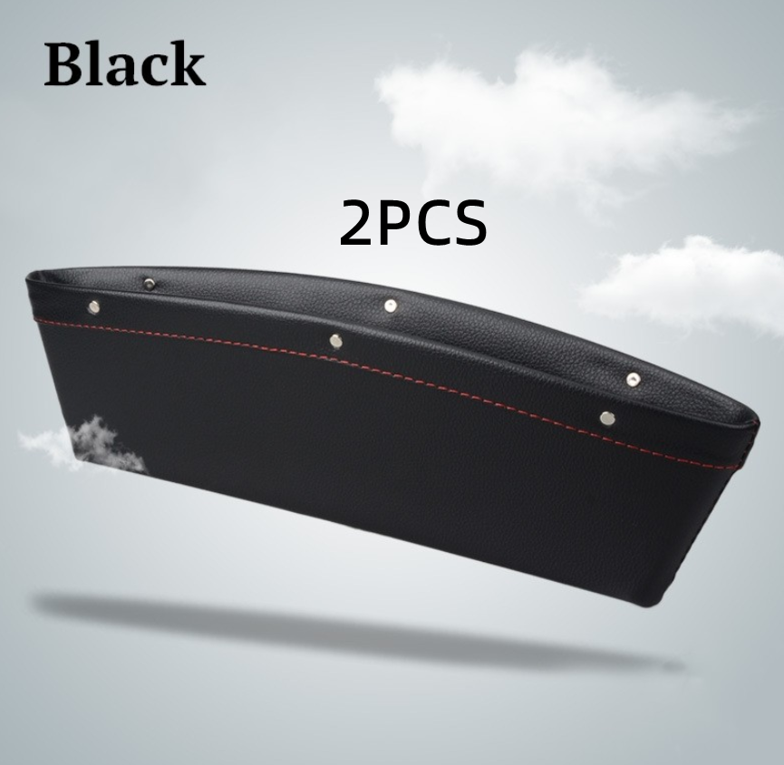Car Organizer Box Caddy Catcher PU Leather Seat Gap Sac de rangement