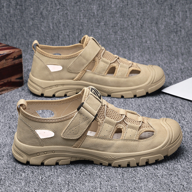 Chaussures anti-dérapantes à orteils creux Sandales polyvalentes