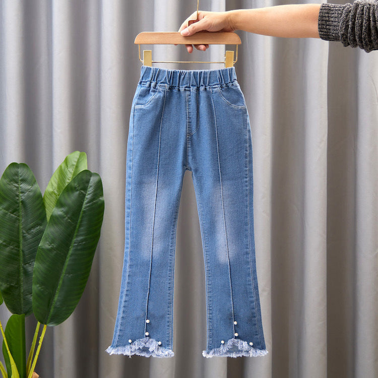 Pantalons à jambes larges pour enfants Conférencier occasionnel