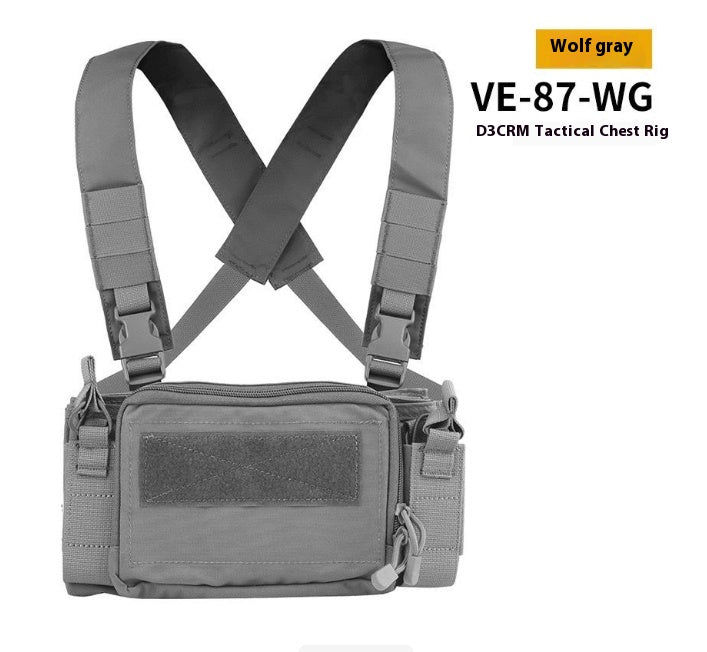 Veste tactique des Forces spéciales respirant rapidement