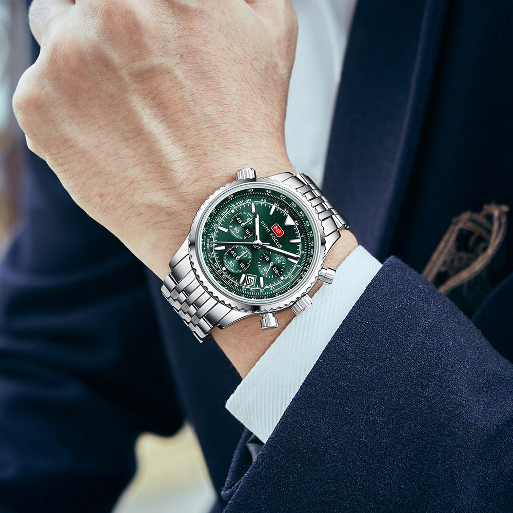 Fashion Homme Montre Multifonctionnelle Quartz