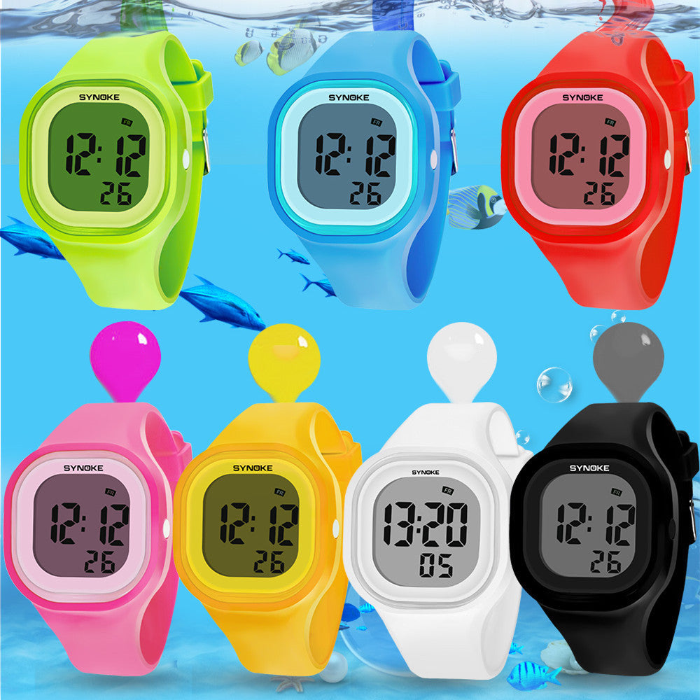 Homme et femme Étudiante Montre électronique Femme Imperméable