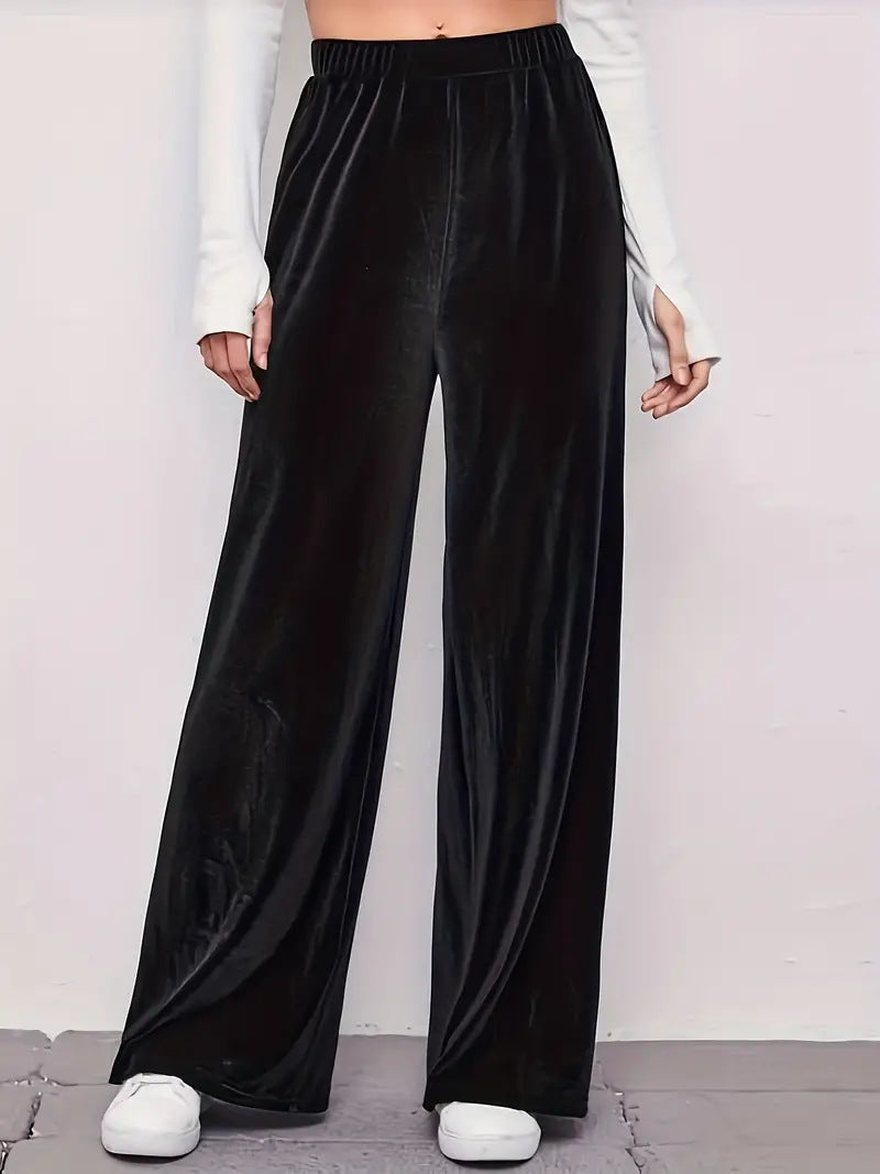 Pantalons à jambes larges pour femmes