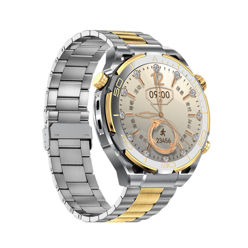 Extraordinaire Gold Edition Multi-fonction Intelligent Sports Electronic Smart Watch