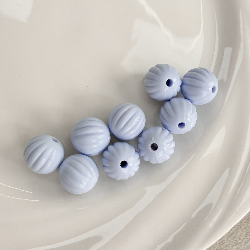 Perles de citrouille acrylique 14mm