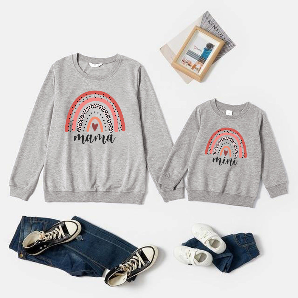 Ebay Automne et hiver Mère-fille Parent-enfant Chandail