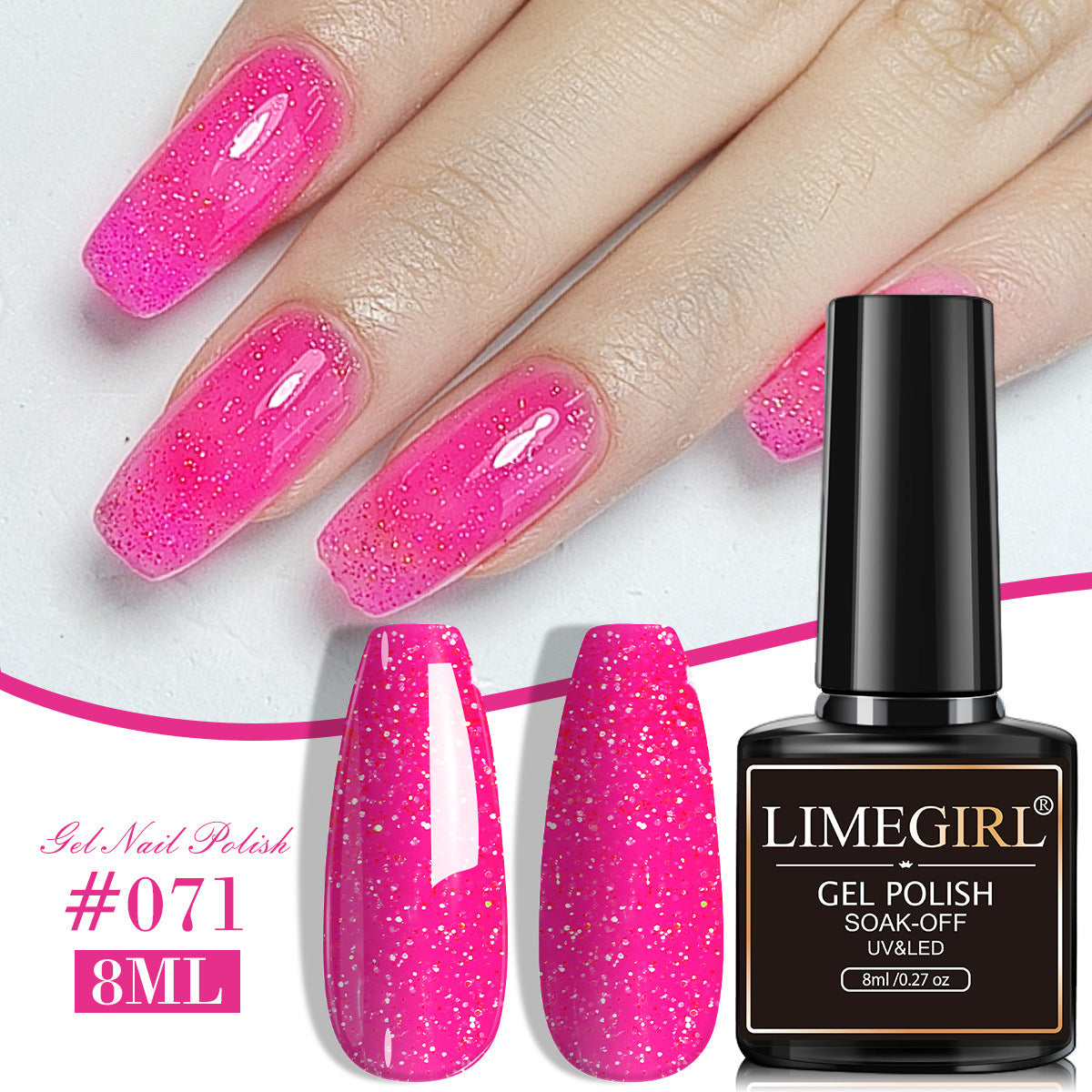Gel de ongles Gel de ongles de salon spécifique Macaronstyle UVLED Gel