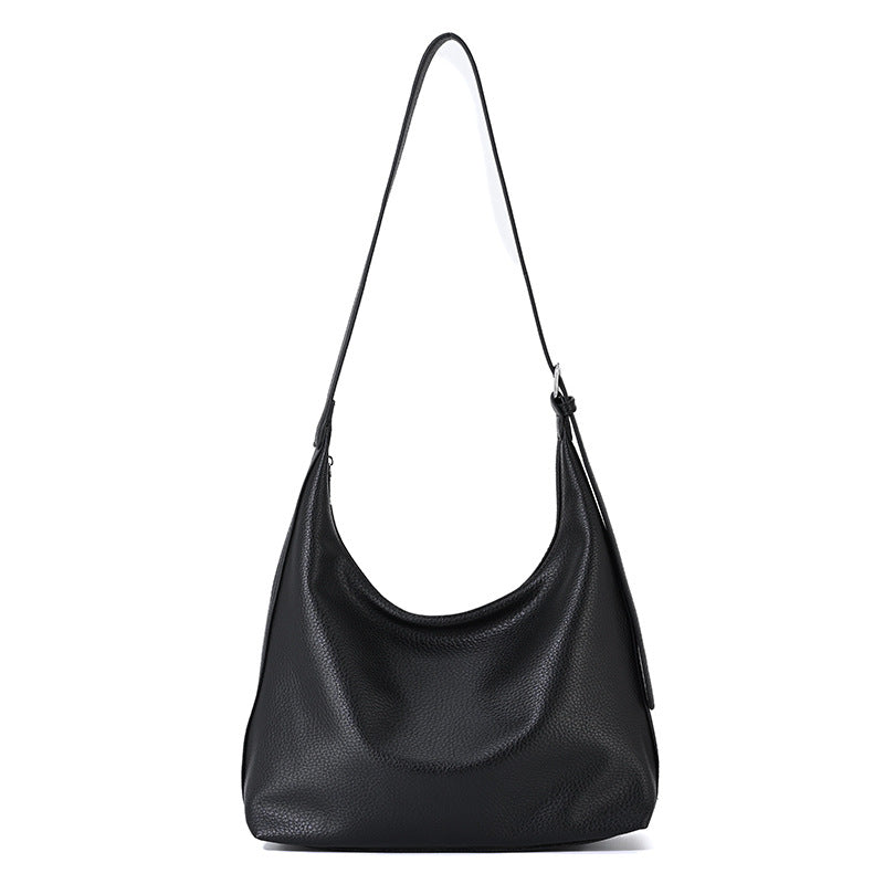 Cuir synthétique simple pour femmes Commuter Sous-bras sac de corps
