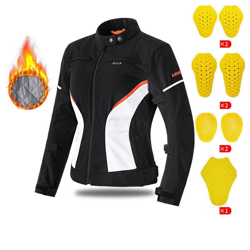 Vêtements de moto imperméables et chauds pour femmes