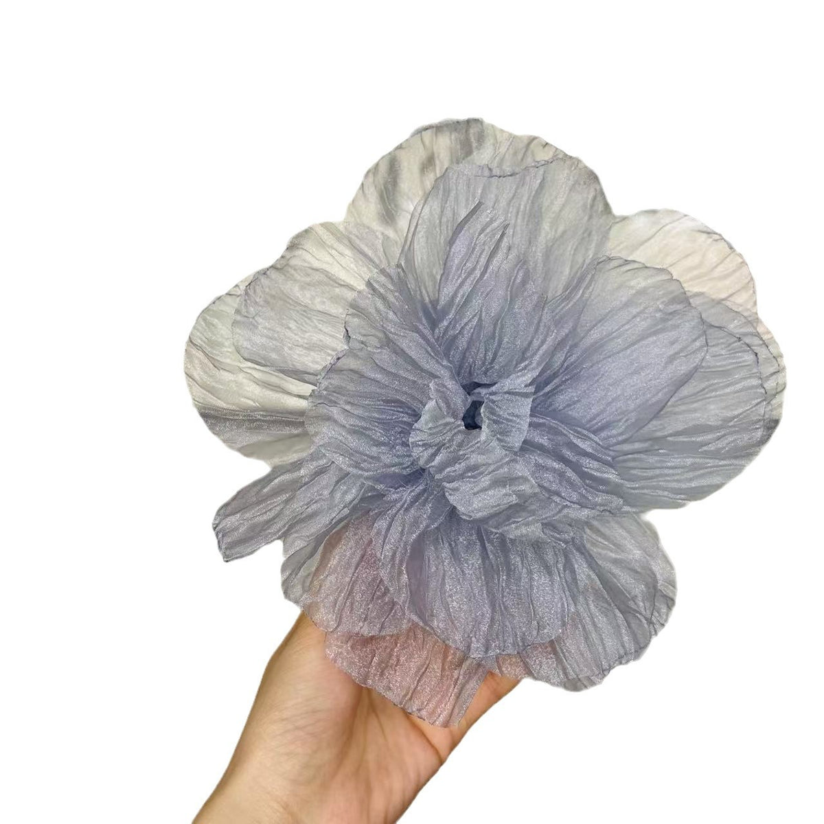 20cm Camellia Corsage à bords de brûlures