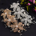 Flower Strass Hair Accessories Bande de cheveux mariage mariage