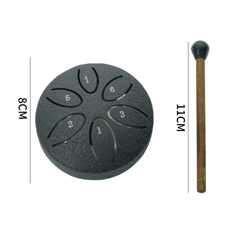 Mini instruments de musique 6 tons 3 pouces Ethereal Drum