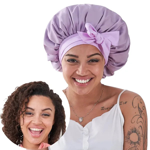 Bonnet en soie pour femmes endormies