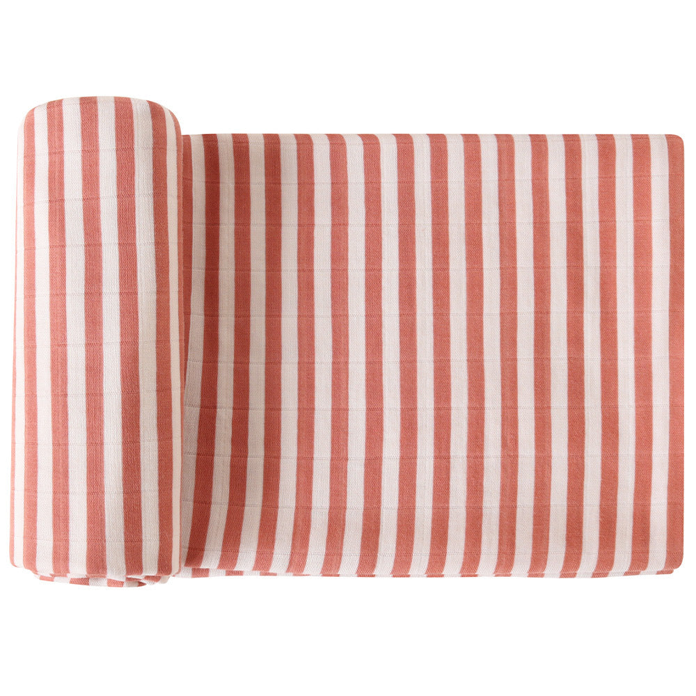 Couverture de matelas en coton de bambou Couverture de nouveau-né Baby Swadle Sac d'été