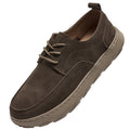 Hommes Dentelle-Up Vintage Chaussures avec semelle solide