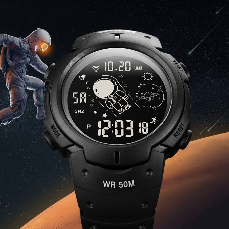 Multifunctional Spaceman Middle School Student E-Sports Watch