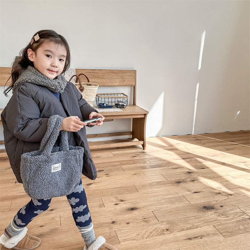 Filles Leggings épais doublés de polaire d'hiver