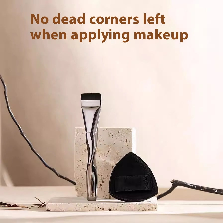 Spiral Powder Foundation Brush Lightweight Srear-proof Makeup Beauty Tools
