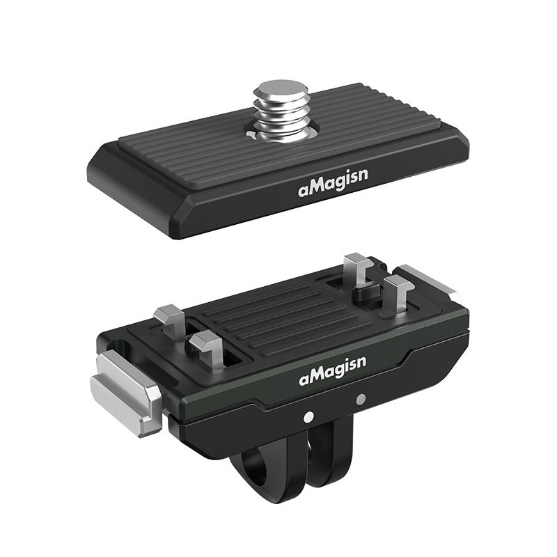 Accessoires de caméra de sport magnétique à libération rapide en métal