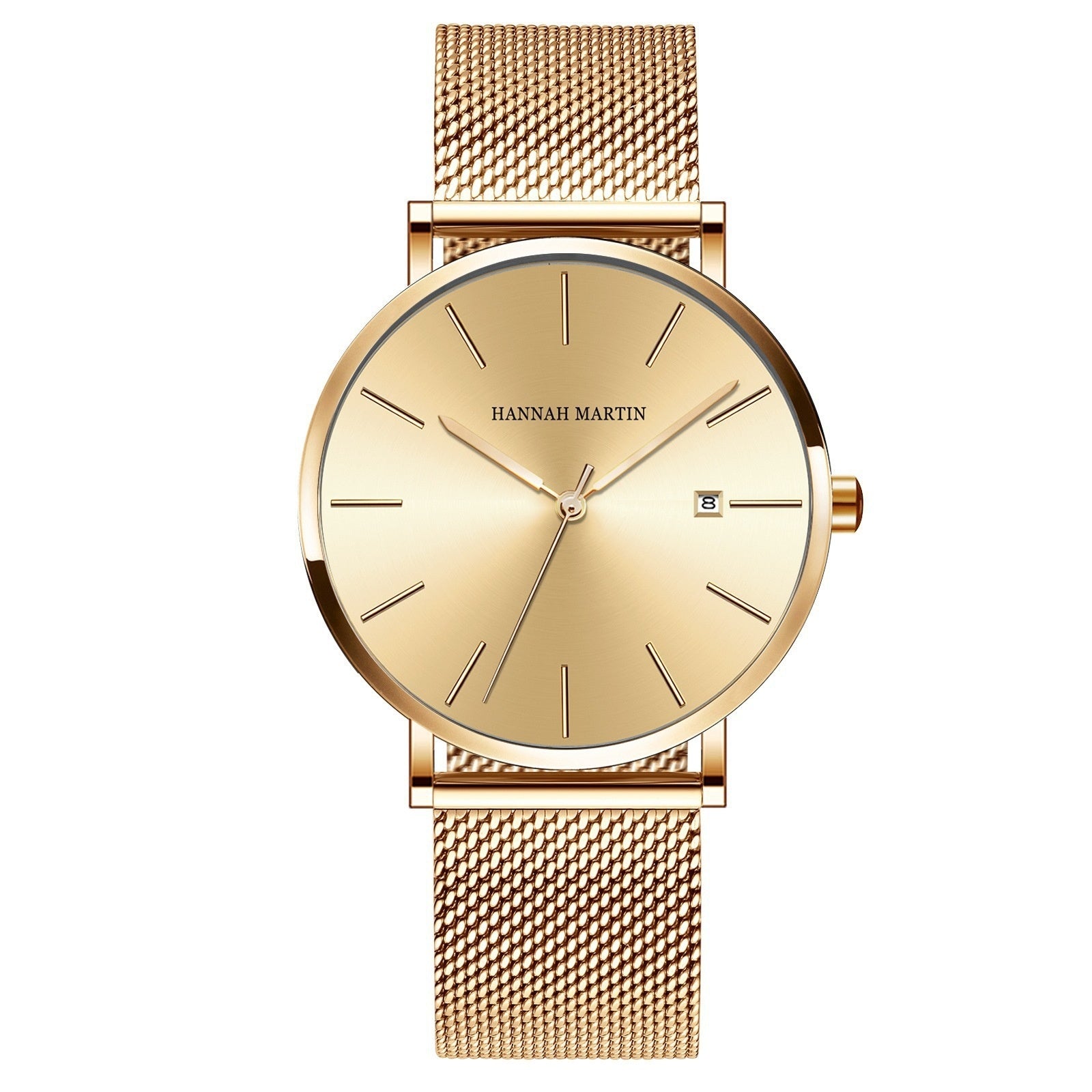 Montre étanche à quartz pour hommes d'affaires