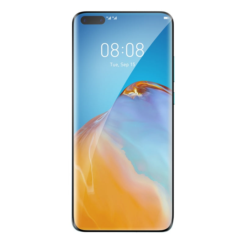 Plein écran Courbé Full Adhesive Tempered Film Pour P40 Pro Single Pack Noir