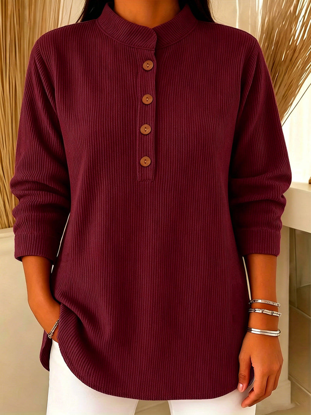 Chemise de Polo de longueur moyenne