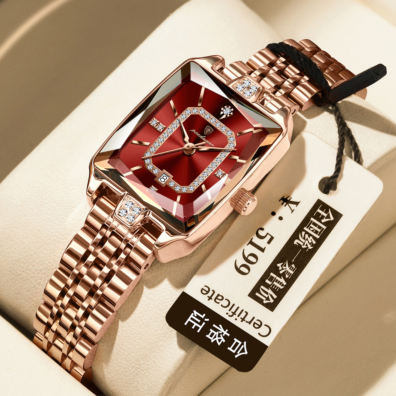 Montre Quartz imperméable haut de gamme pour femmes