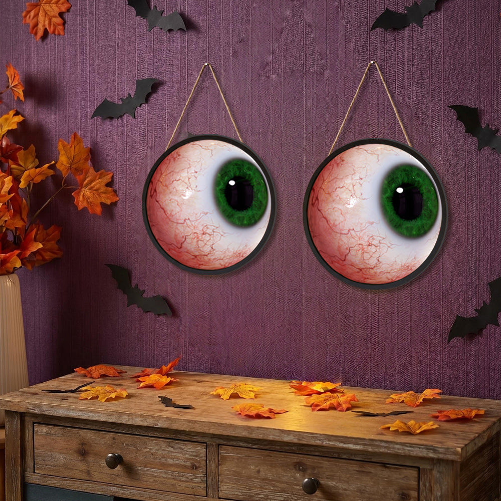 Étiquette d'oeil Glowing LED d'Halloween