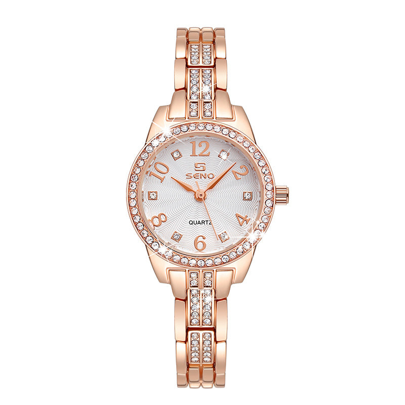 Mode Imperméable Bijoux Femme Buckle Quartz Montre