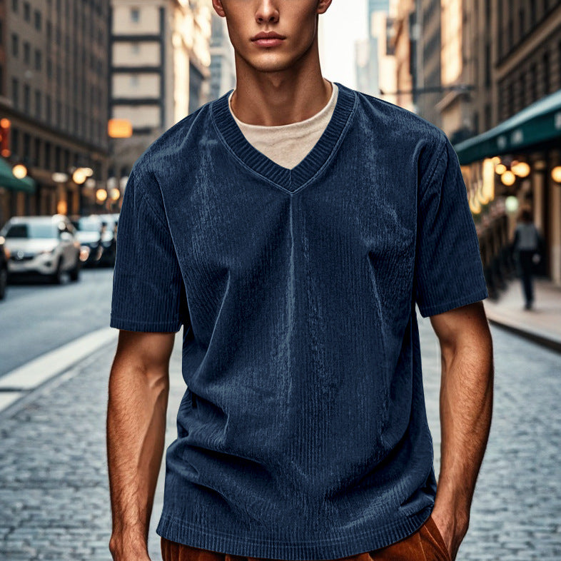 T-shirt pour hommes occasionnels style américain