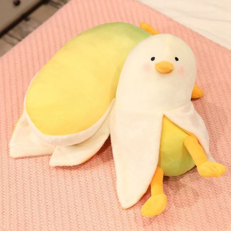 Jouet de poulet en peluche de mangue Peeling cartoon Poupée