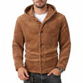 Veste de sweat à capuche à manches longues pour hommes