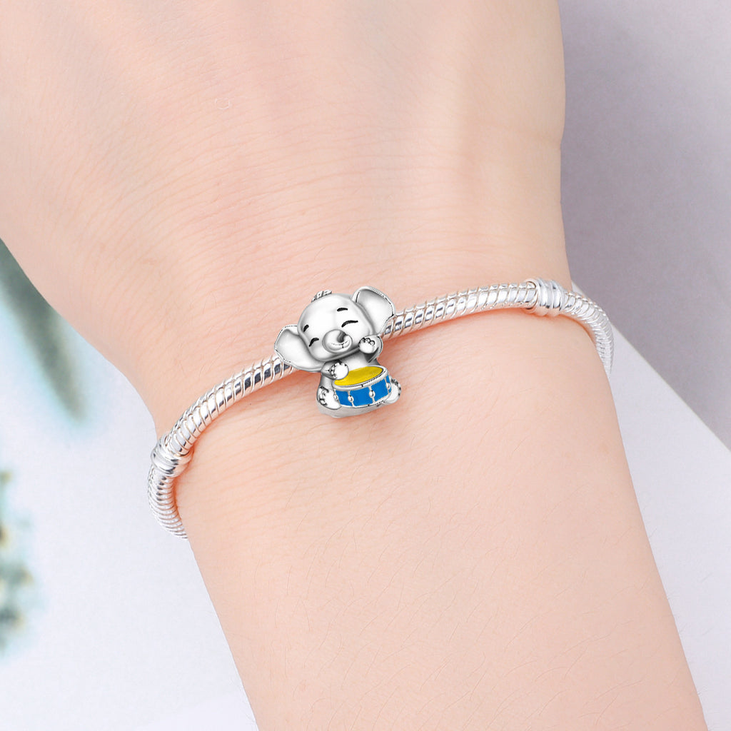 Mignon éléphant bricolage bracelet perles