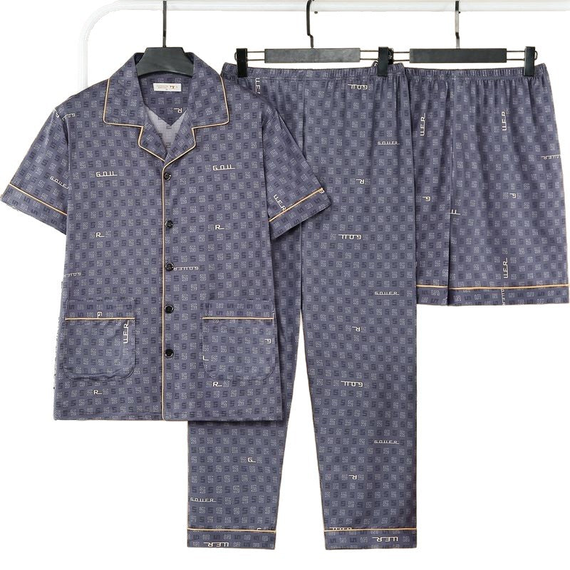 Pantalons d'été à manches courtes pour hommes pour le printemps et l'automne