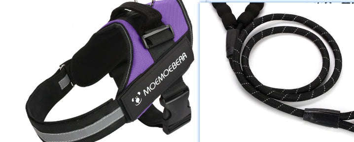 Étanche à l'explosion Traction K9 Pet Harness Oxford Fabric Pet Supplies