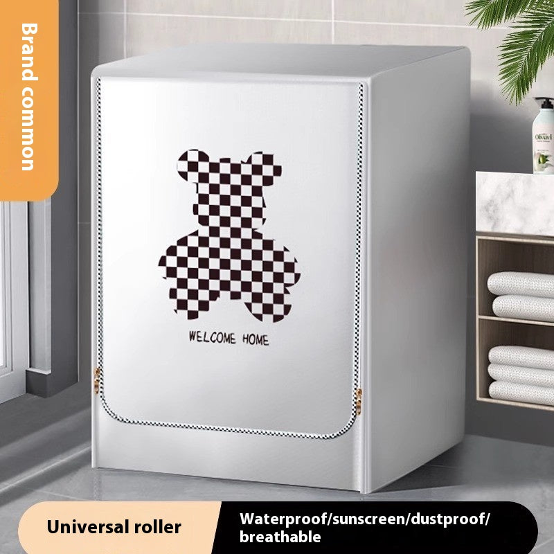 Rouleau Laver la machine Couverture imperméable Couverture solaire Couverture de poussière Protection UV